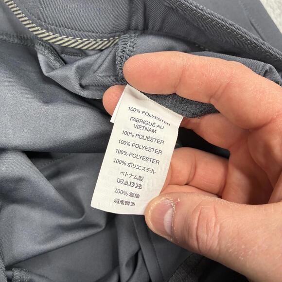 Vuori Meta Pants Mens 34x31 Gray Athletic Stretch Chino Casual V430 - Picture 5 of 8